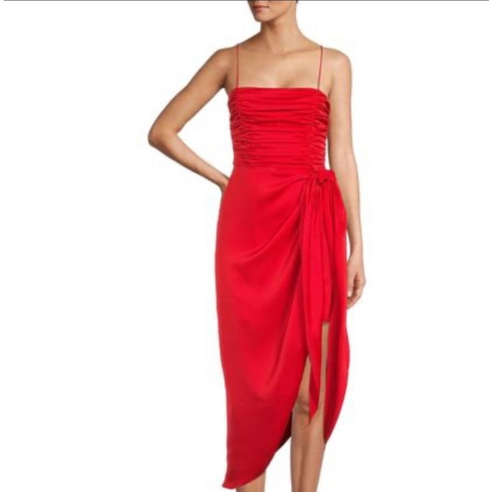 Red sexy dress